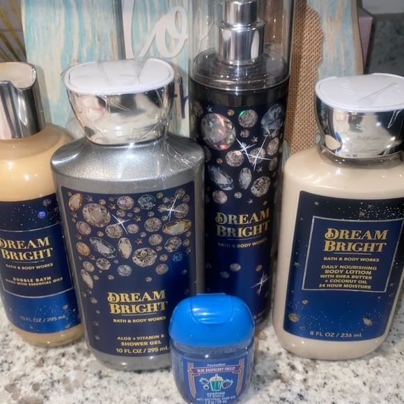 Bath and Bodyworks Dream Bright Gift Set Combo